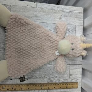 Demdaco Pink Unicorn One Piece Baby Blanket